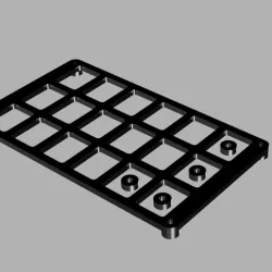 XJ Molle Panel for Center Console