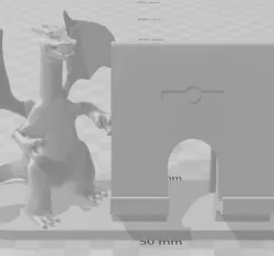 Zard pokemon phone stand