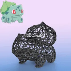 #001 Bulbasaur - Wiremon - SLA Print Pokemon