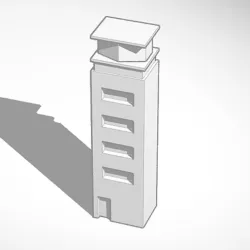 1:500 Airport control tower(ATC)
