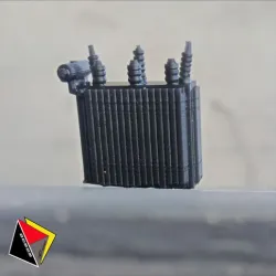 1/64 Scale Diorama's Substation Transformer