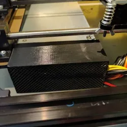 1U Server PSU end cap