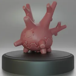 222- Corsola Pokemon Figure