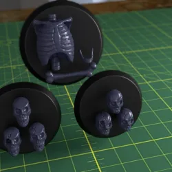 28MM Skulls And Bones For Basing