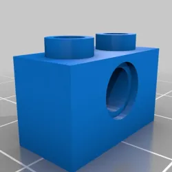 2x1 lego hole