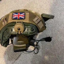 Airsoft Helmet NVG torch adapter