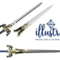 ALEAR Liberation Sword STL FILES [Fire Emblem: Engage]