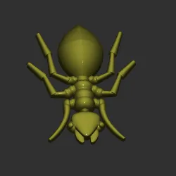 ant, 3D model Fichie FTL