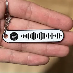 "April 20, 90" Spotify keychain code.
