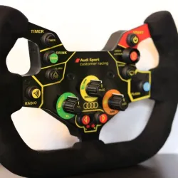 Audi R8 Steering Wheel Replica incl. Shifter!