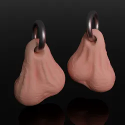 BALLS keychain