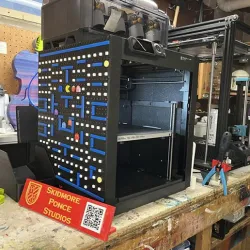 Bambu P1P Pixel case mod
