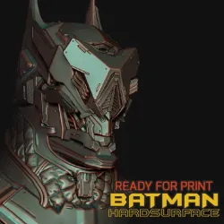 Batman Bust - 3D Printable Model