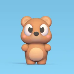 Bear Big Eyes