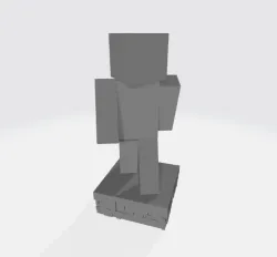 Blank Minecraft Miniature