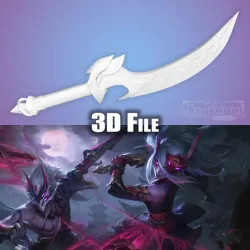 Blood Moon Katarina League of Legends STL files