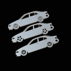 BMW e39 sedan keychain