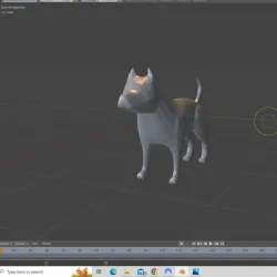 bull dog (xl bully) (medium poly) model