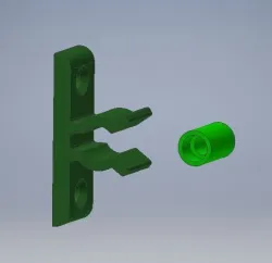 cabinet door clip