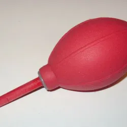 Camera blower nozzle
