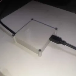 Case for 50x50 breadboard plus Arduino Nano
