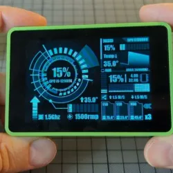 Case (wall mount solid, thick edge) for *WT32-SC01 Plus* by wireless-tag an (ESP32 development board With 3.5 Inch LCD IPS Display Touch Screen)