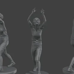 Casual Female Zombie CZ4 0002
