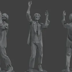Casual Male Zombie CZ4 0001
