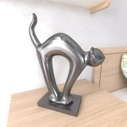 Cat Sculpture