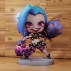 Chibi jinx mini figure