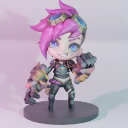 Chibi Vi mini figure