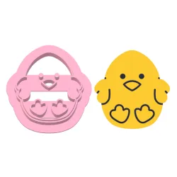 chicks polymer clay cutter 7 size