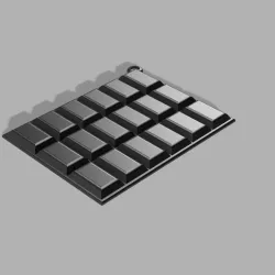 Chocolate bar hanger