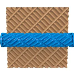 Clay Roller / Pottery Roller/clay Rolling Pin/geometric pattern cutter
