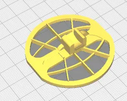 Coin capsule holder manticore