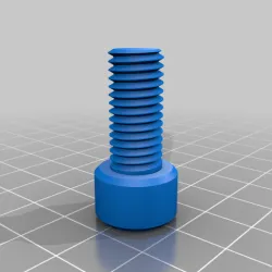 Creo Socket Head Cap Screw Metric Library