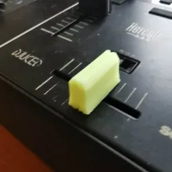 crossfader knop
