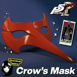 Crow Mask Persona 5 Royal (Akechi Goro)