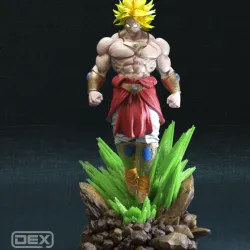 DEX Broly Dragon Ball Z Fan Art