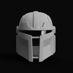 "Dragoon" Square cheek Post imperial helmet