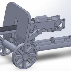 DSHK 12.7mm heavy machine gun