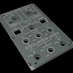 EMBRAER E1 OVERHEAD - ELECTRIC PANEL