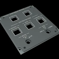 EMBRAER E1 OVERHEAD - WINDSHIELD HEAT/ICE PROTECTION PANEL