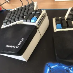 Ergodox and Wrist Wrest Tent