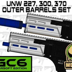FGC-6 MKI/MKII s, AF, H: UNW 227, 300, 370 Outer barrels set