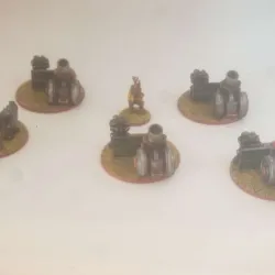 FHW: Battle Force "fund raiser" Artillery comlete set
