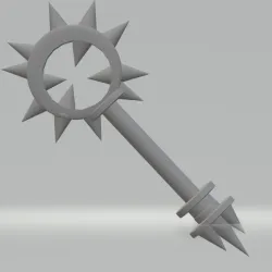 FHW: Sabbat Priest Star Mace ( Vampire the mask Prop)