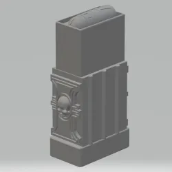 FHW: Stick magazine with logo and bolter shells