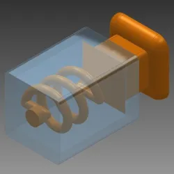 Fidget Button Overhang Torture Test