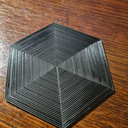 Fidget Hexagonal Coasters